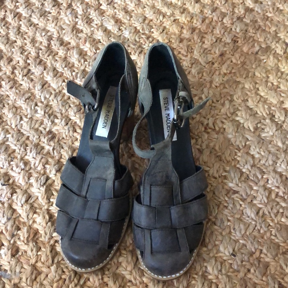 Steve Madden block heel sandals